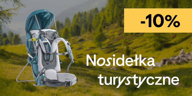 Widoki lepsze niż z wózka! Rezerwuj nosidełko z rabatem -10% z kodem GÓRY10