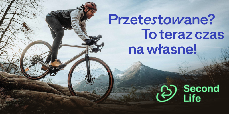 Wyprzedaż produktów z drugiej ręki, nawet do -50% od ceny nowego produktu.